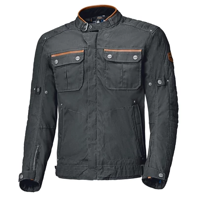HELD Bailey Fekete Textil Motoros Kabát
