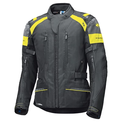 HELD Tivola ST Fekete/Sárga Textil Motoros Kabát
