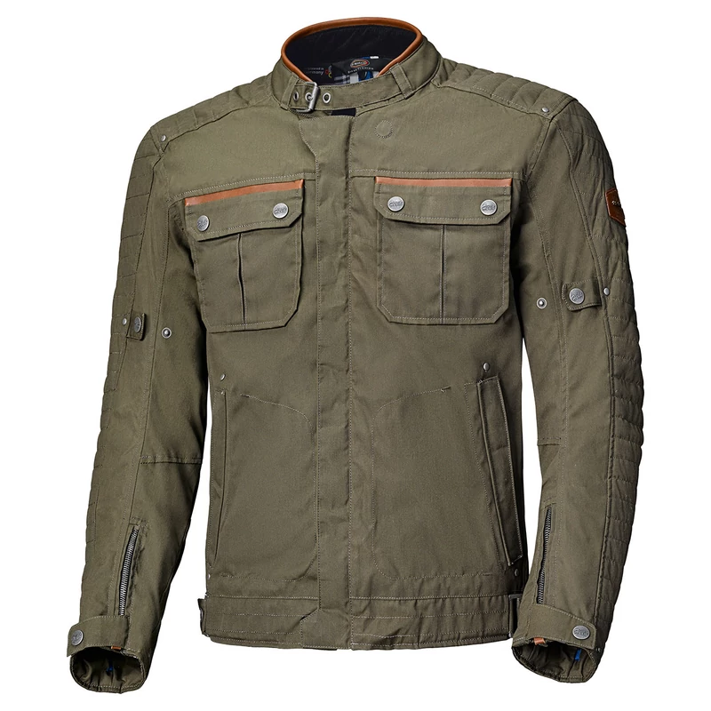 HELD Bailey Khaki Textil Motoros Kabát