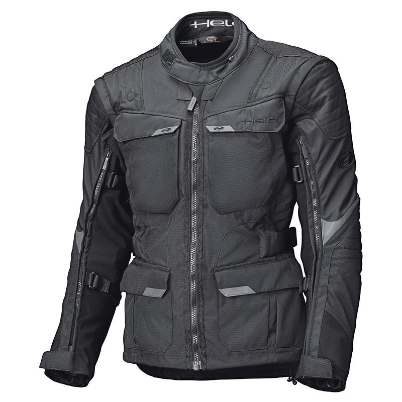 HELD Mojave Top Fekete Textil Motoros Kabát