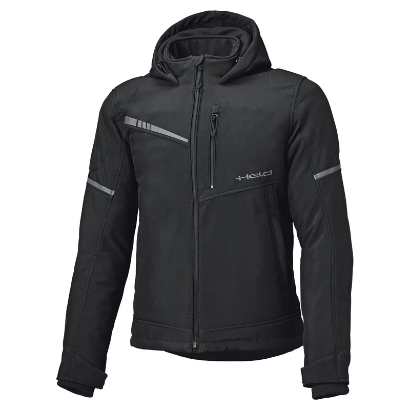 HELD Curb fekete softshell kabát 