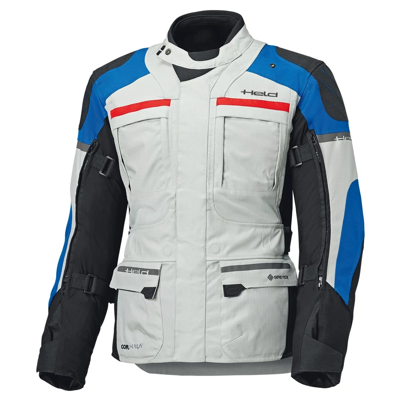 HELD Carese 3 Top Adventure szürke-kék túrakabát
